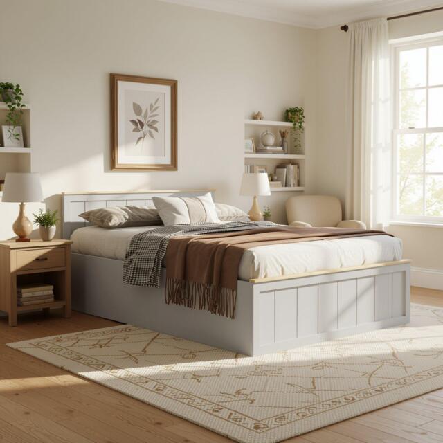 Jack Wills Lancaster Double Ottoman Bed - image 1