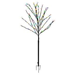 Streetwize 120cm Solar-powered Cherry Flower Stake Tree Light - thumbnail 2