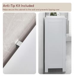 Lassic Priano 2 Drawer 2 Door Freestanding Cabinet - thumbnail 6