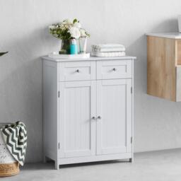 Lassic Priano 2 Drawer 2 Door Freestanding Cabinet - thumbnail 1