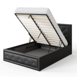 GFW GFW Hollywood Ottoman Storage Bed 150cm - thumbnail 5