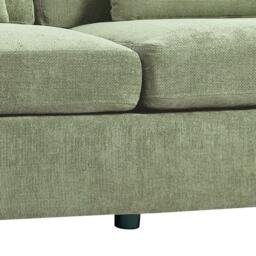Kabinet UK 2-Seater Chenille Upholstered Sofa with Pillows - thumbnail 9