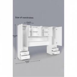 Homelife JW Carlton Overbed Storage - thumbnail 4