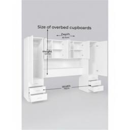 Homelife JW Carlton Overbed Storage - thumbnail 8