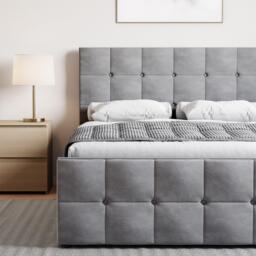 Lassic Vida Designs Valentina Double Ottoman Bed UKFR - thumbnail 6