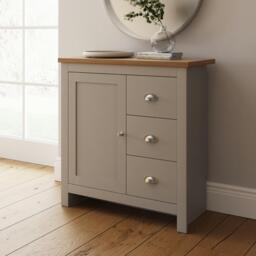 GFW Lancaster 3 Drawer Sideboard - thumbnail 2