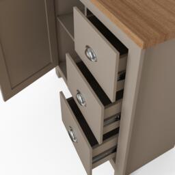 GFW Lancaster 3 Drawer Sideboard - thumbnail 7