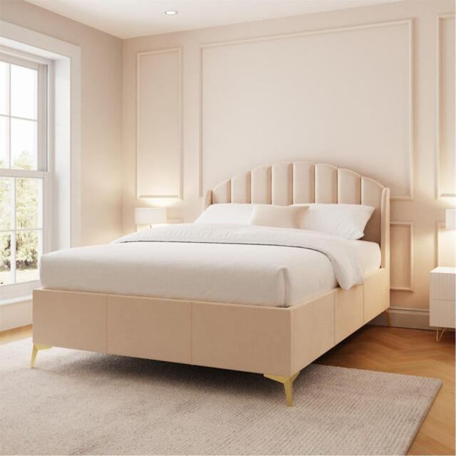 GFW Pettine King End Lift Ottoman Storage Bed - image 1