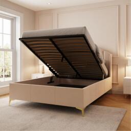 GFW Pettine King End Lift Ottoman Storage Bed - thumbnail 6