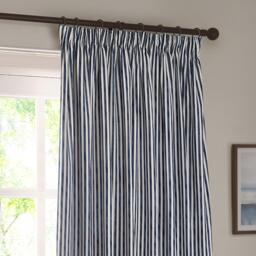 Yard Hebden Striped 100% Cotton Lined Eyelet Curtains - thumbnail 5