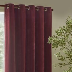 Yard Heavy Chenille Fully Lined Eyelet Curtains - thumbnail 3