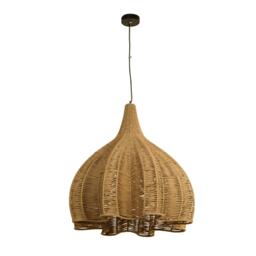 Lighting Collection Extra Large Rope Pendant - thumbnail 3