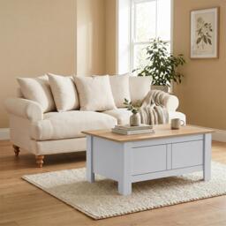 Jack Wills Sherbourne Lift Top Coffee Table - thumbnail 2