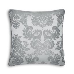 Catherine Lansfield Damask Jacquard Woven Piped Zip Closure Cushion - thumbnail 3