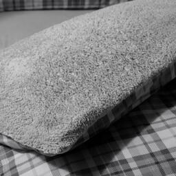 Catherine Lansfield Cosy Sherpa Check Duvet Cover Set - thumbnail 3