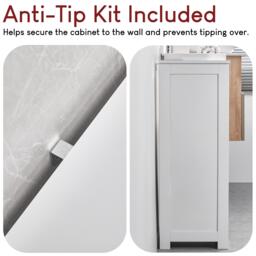 Lassic Bath Vida Priano 4 Drawer Freestanding Unit - thumbnail 9
