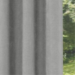 Enhanced Living Knightsbridge Grey Blackout Chenille Curtains - thumbnail 3