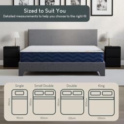 Lassic Veronica King Ottoman Storage Bed & Mattress Set - thumbnail 9