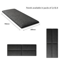 Aspire EasyMount Wall Mounted Upholstered Panels, - thumbnail 5