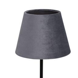 Lighting Collection Velvet Drum Shade - thumbnail 3
