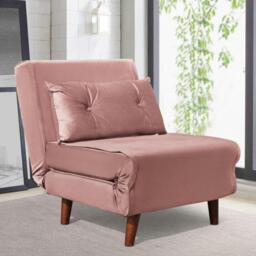 Comfy Living Single Plush Sofa Bed
