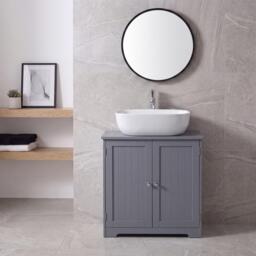 Lassic Bath Vida Priano 2 Door Under Sink Cabinet - thumbnail 3