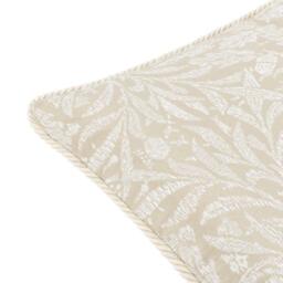 Morris and Co Acorn Tonal Jacquard Feather Filled Cushion - thumbnail 4