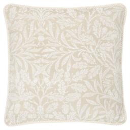 Morris and Co Acorn Tonal Jacquard Feather Filled Cushion - thumbnail 1