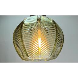 K Living Leaves Green Glass Light Pendant - thumbnail 4