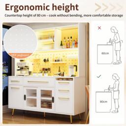 Urban Meuble Modern LED Buffet Storage Cabinet - thumbnail 9