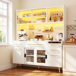 Urban Meuble Modern LED Buffet Storage Cabinet - thumbnail 2