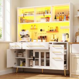 Urban Meuble Modern LED Buffet Storage Cabinet - thumbnail 3