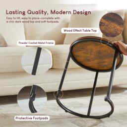Lassic Vida Designs Brooklyn Nest of 2 Round Tables - thumbnail 6