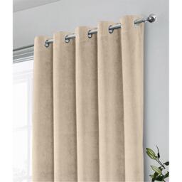 Enhanced Living Hampton Velvet 100% Blackout Thermal Ring Curtain - thumbnail 3
