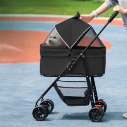 KIDKID PET Detachable Pet Stroller with Rain Cover - thumbnail 1