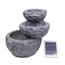 Streetwize Solar Rock/Planter Battery BackUp Water Feature