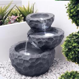 Streetwize Solar Rock/Planter Battery BackUp Water Feature - thumbnail 3