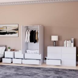 Lassic Vida Designs 4 Piece Denver Bedroom Set 4 - thumbnail 3