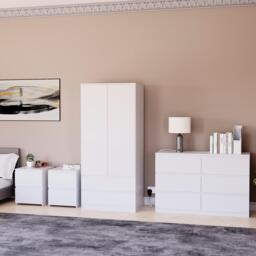 Lassic Vida Designs 4 Piece Denver Bedroom Set 4 - thumbnail 1