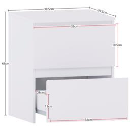 Lassic Vida Designs 4 Piece Denver Bedroom Set 4 - thumbnail 5