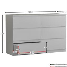 Lassic Vida Designs 4 Piece Denver Bedroom Set 4 - thumbnail 7