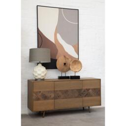 Fifty Five South Astratto Neutral Abstract Canvas Wall Art