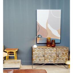 Fifty Five South Astratto Neutral Abstract Canvas Wall Art - thumbnail 2