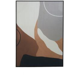 Fifty Five South Astratto Neutral Abstract Canvas Wall Art - thumbnail 3