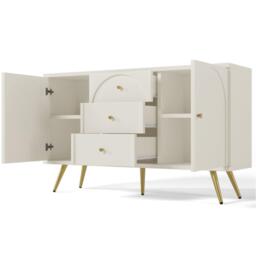 Urban Meuble Modern White Sideboard with Ample Storage - thumbnail 9