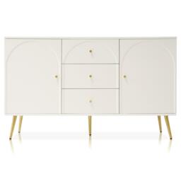 Urban Meuble Modern White Sideboard with Ample Storage - thumbnail 5