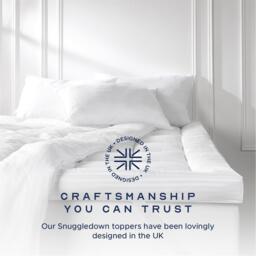 Snuggledown Luxurious Hotel-Style 10cm Mattress Topper for Ultimate Comfort & Support - thumbnail 7