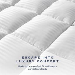 Snuggledown Luxurious Hotel-Style 10cm Mattress Topper for Ultimate Comfort & Support - thumbnail 6