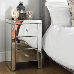 Birlea Seville 3 Drawer Bedside Table