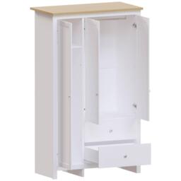 Lassic Vida Designs Arlington 3 Door 2 Drawer Wardrobe - thumbnail 8